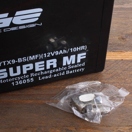 Edge Super MF Accu YTX9-BS (MF) 12V 9Ah - Gel (15 x 10,5 x 8,7 cm)