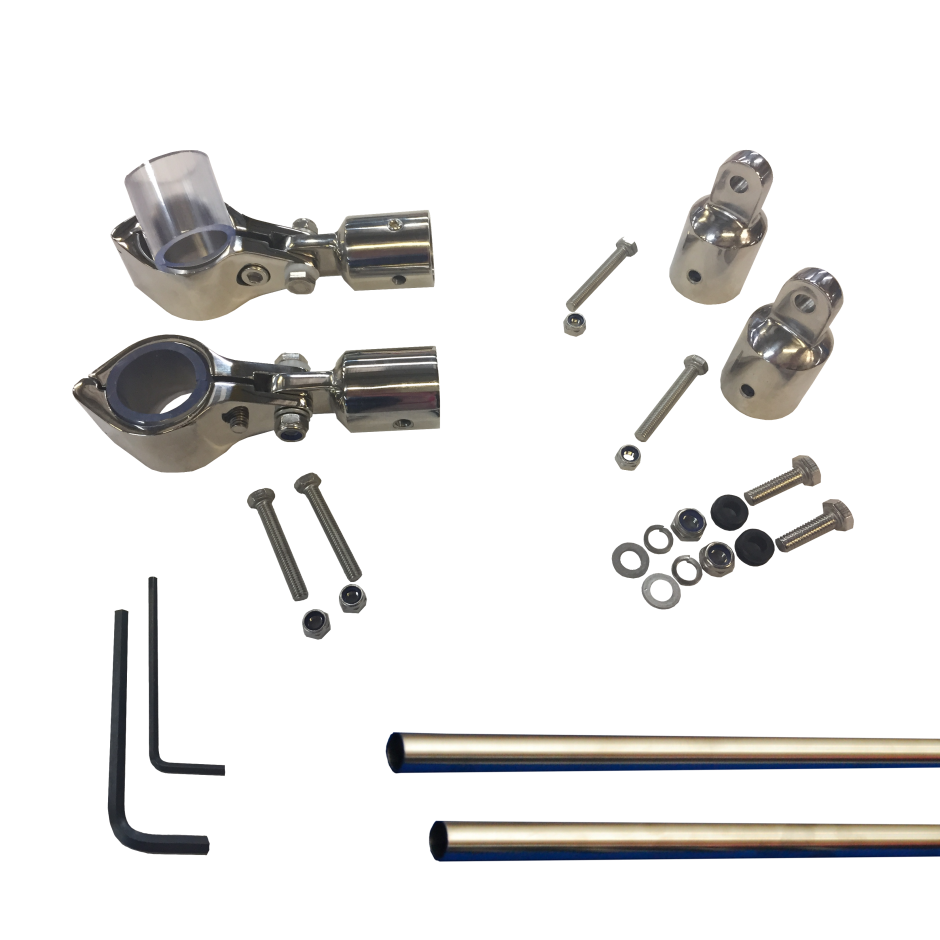 Marine Stays Kit/ Schoren voor montagepaal windturbine - 1,2 meter