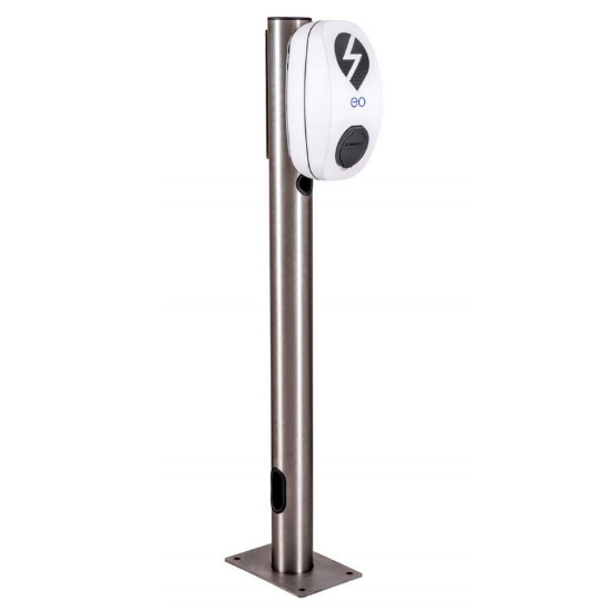 Roestvrijstalen paal voor EO Genius en EO Basic - Rond Dubbel