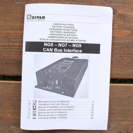 Zivan NG5 Hoogfrequent Acculader 48V 95A CAN-Bus