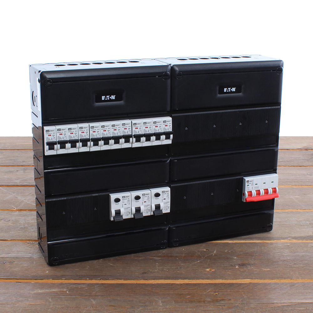 Groepenkast 12 groepen 440x330mm 3 fase Hoofdschakelaar