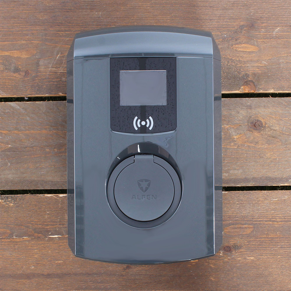 Eve Single Pro-line - 3 x 32A - Socket - RFID - E-Flux - Grijs