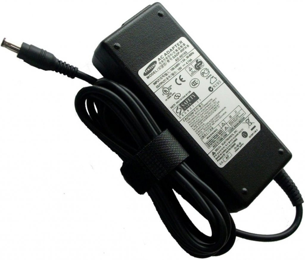 Samsung oplader voor Samsung notebook 19V AC adapter 90W - Acculaders.nl