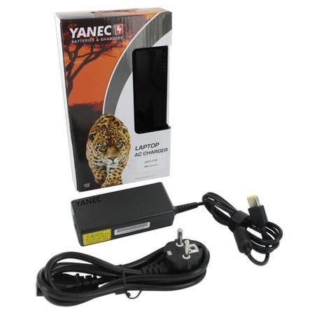 Yanec Laptop oplader AC Adapter 90W voor Lenovo | plug: slim tip