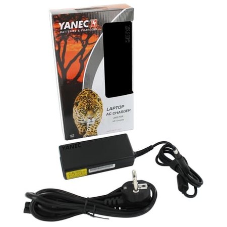 Yanec Laptop oplader AC Adapter 65W voor HP/Compaq | plug 4,8 x 1,7