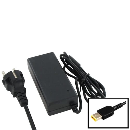 pin magnifiek G Oplader / AC adapter voor laptop Lenovo 65W/20V met Square Lenovo plug -  Acculaders.nl