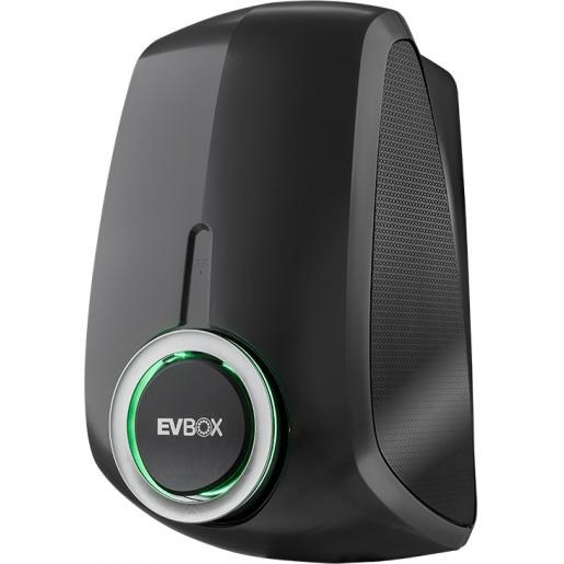 EVBOX Borne de recharge wallbox ELVI - 2,3 à 22kW - 10A à 32A - Wifi -  monophasé ou triphasé