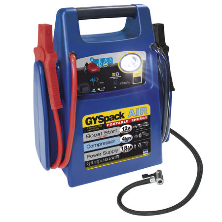 GYS GYSpack Air - Jumpstarter, Compressor en 12V voeding