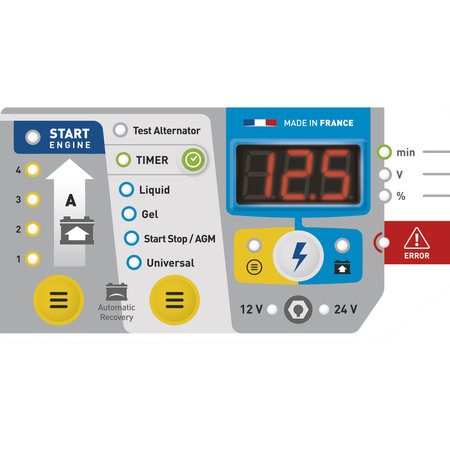 GYS Startium 480E - 12V en 24V Acculader/ Starter