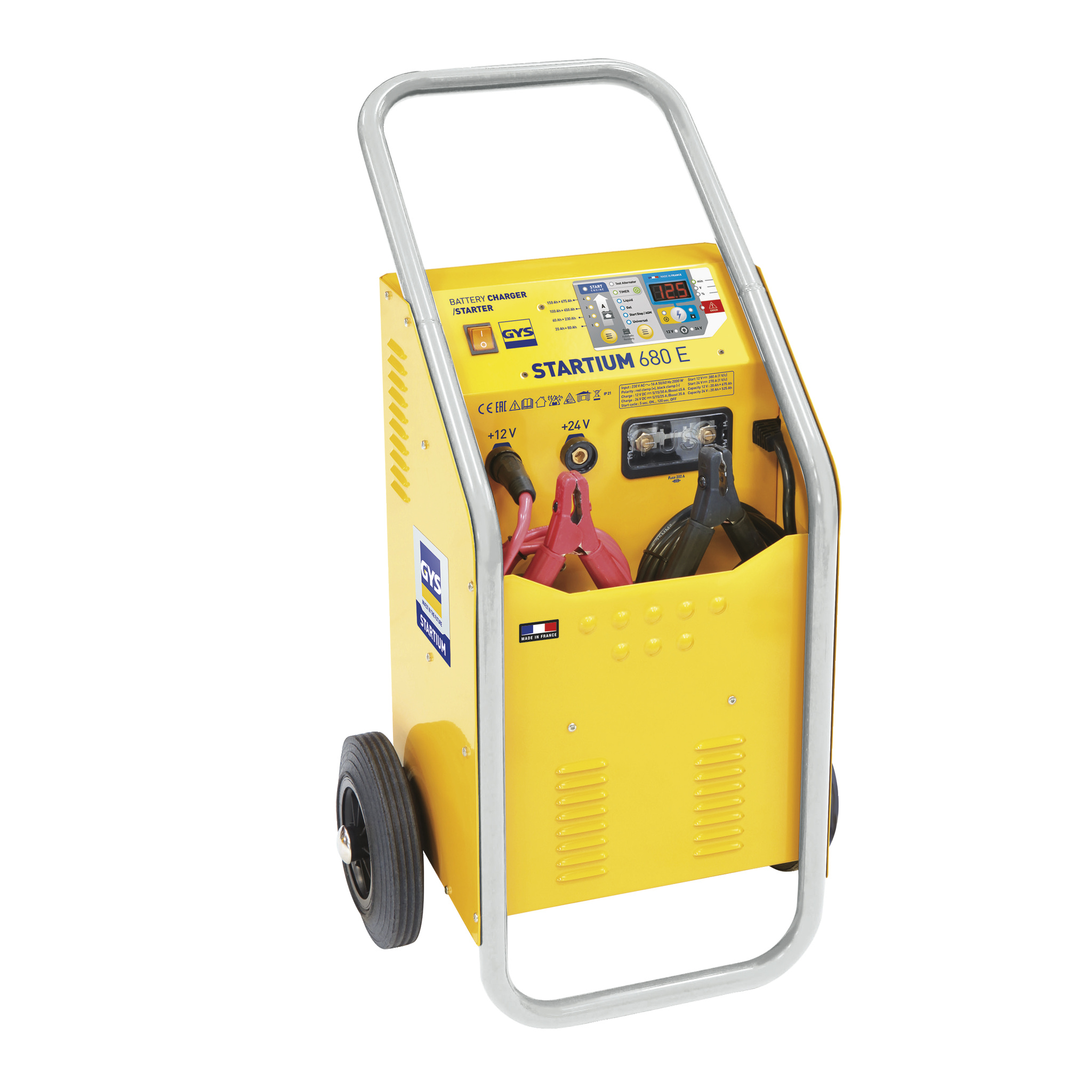 Startium 680E - 12V en 24V Acculader/ Starter