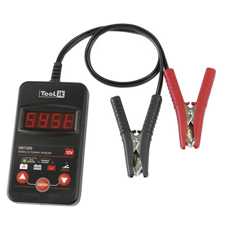 TooLit accutester NBT 200 voor loodaccu's 12V | 20-150Ah | multifunctioneel