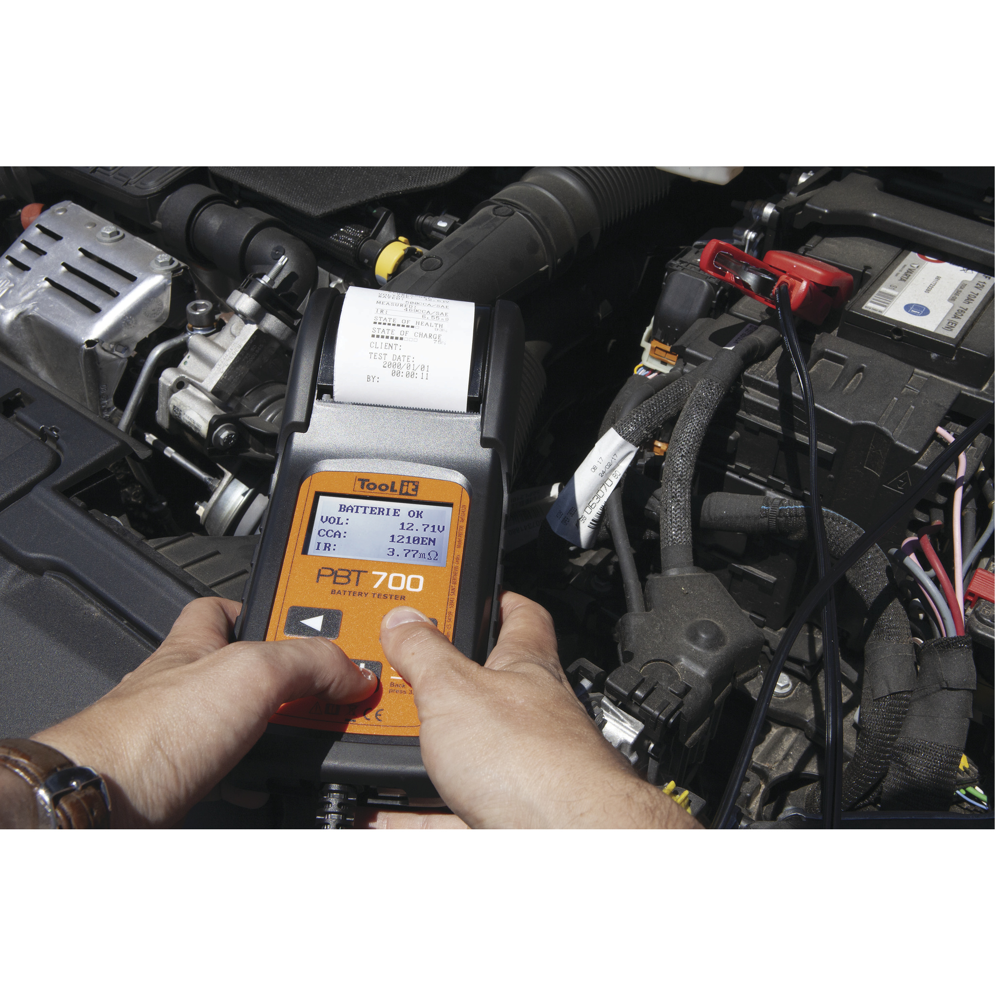 GYS PBT 550 Tester batteria per auto 12 V