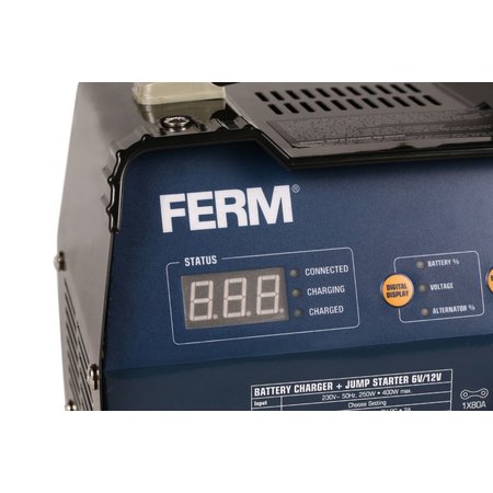 FERM BCM1020 - 6V / 12V - Druppellader - Starthulp