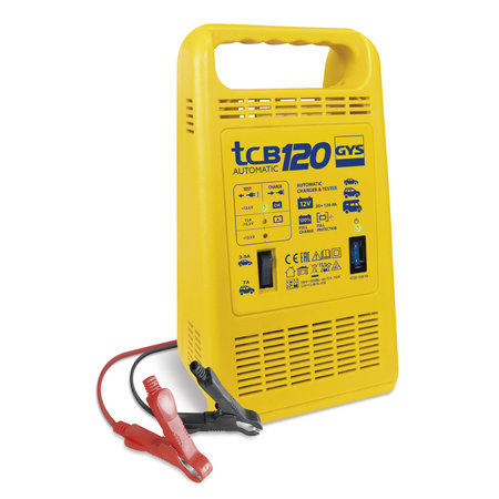 GYS acculader TCB 120 Automatic | 12V 3.5/7A 150W