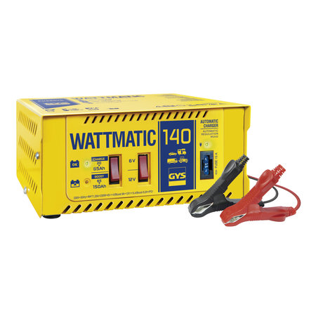GYS acculader Wattmatic 140 | 6/12V 5/9A 230W