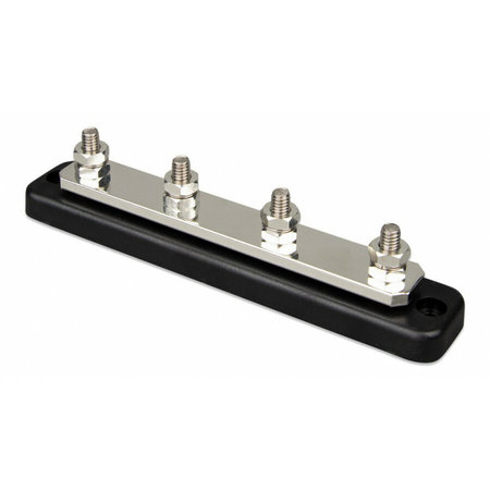 Victron DC verdeelrail/ Busbar 250A - 4 x M8 met ABS kap