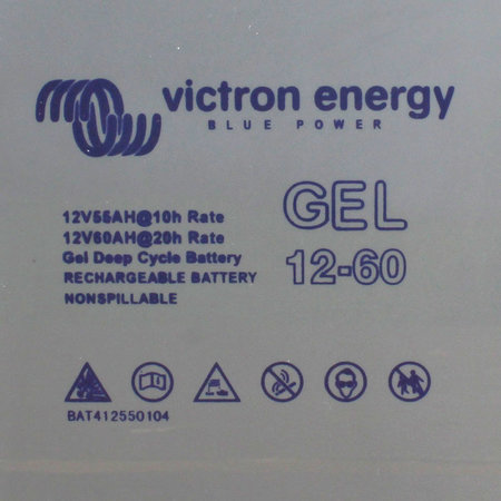 Victron Gel 12V/60Ah Deep Cycle Accu/ Batterij