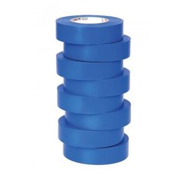 BizLine Hoogwaardige vinyltape 19mm x 20m blauw