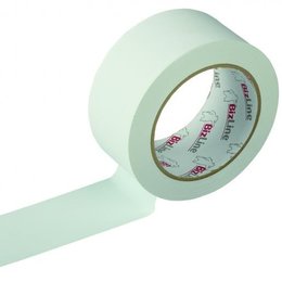 BizLine Zelfklevende tape 50mm x 33m PVC wit