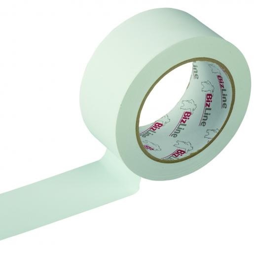 Zelfklevende tape 50mm x 33m PVC wit