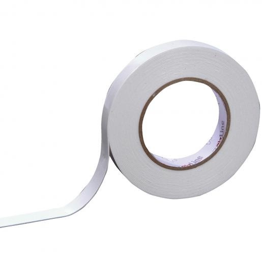 Zelfklevende tape 19mm x 10m wit
