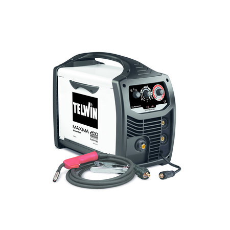 Telwin Maxima 200 Synergic Ready Pack Microprocessor Gestuurde Lasser 230V