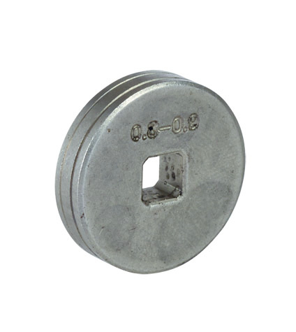 Doorvoerrol MIG-MAG D. 0,8- 0,9 mm Fe