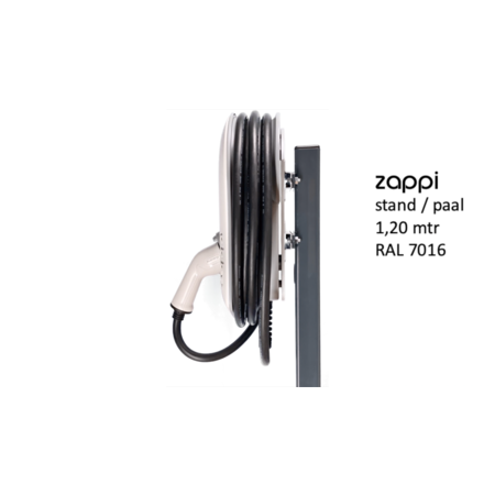 Myenergi Zappi Benelux Stand/ Paal voor 1 Zappi - RVS