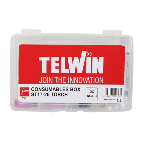 Telwin Consumables Box voor Tig Toorts ST17-26