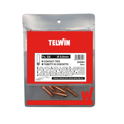 Telwin Lastips Al, Flux 0,8 mm - 5 stuks