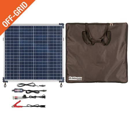 Tecmate Optimate Solar 60W zonnepaneel - Travel Kit