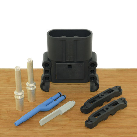 REMA Eurostekker voor zuurcirculatie 160A - Mannelijk - 25mm²