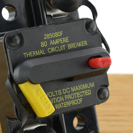 Blue Sea Systems 285-Serie Automatische Zekering/ Circuit Breaker - 80A