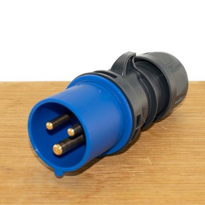 ABL CEE Stekker 3-polig 16A (S31S20) - Mannelijk - 230V Blauw