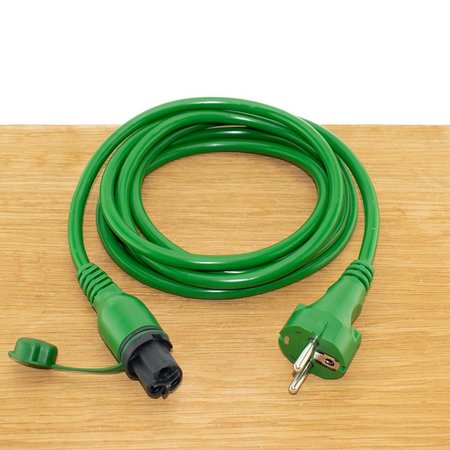 DEFA MiniPlug Aansluitkabel 5M Groen - 3 x 1,5 mm2