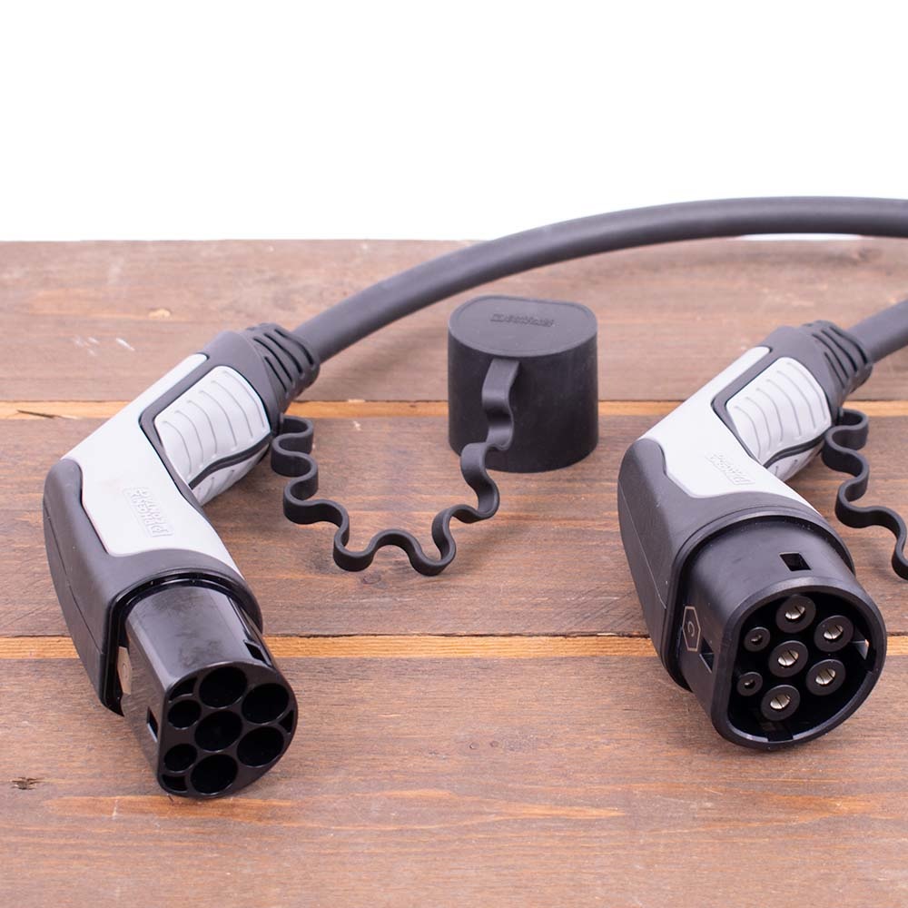 Laadkabel type 2 - 1 fase 20A - 6 meter