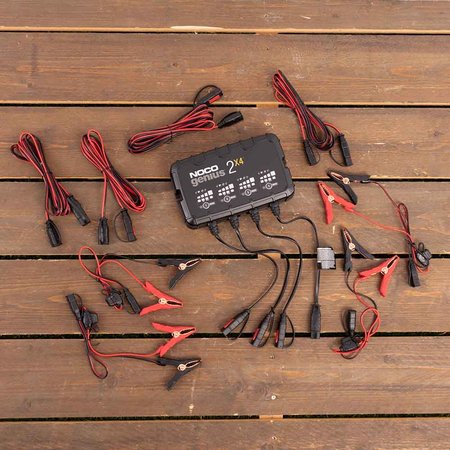 Noco Genius 2 x 4 Acculader/ Druppellader 6V en 12V