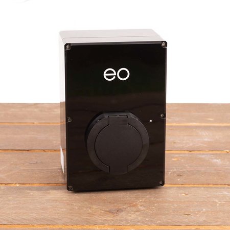 EO Mini 22kW Laadstation type 2 Outlet 3 x 32A Zwart