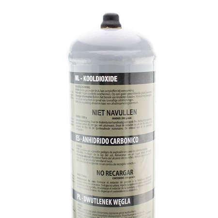 Telwin Lasgas CO2 - 1 liter wegwerpfles - M10