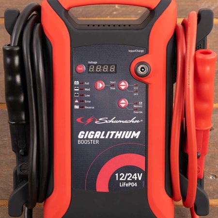 Schumacher Giga Lithium Jumpstarter 12V / 24V | 2.000A / 1.000A