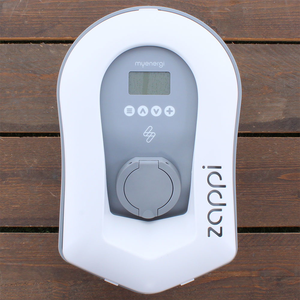 Zappi V2.1 Socket 3 fase - 22kW - Wit