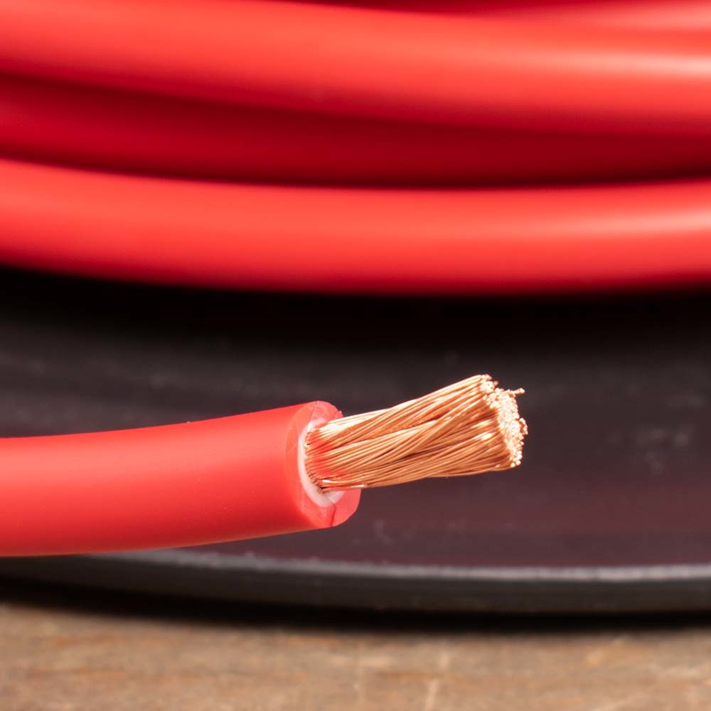 Accukabel rood 16mm² per meter