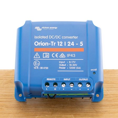 Victron Orion-Tr 12/24-5A (120W) Geïsoleerd