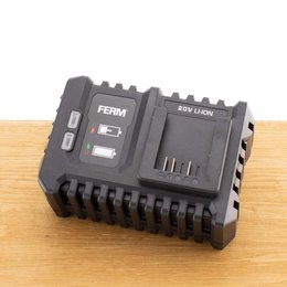 FERM CDA1170 Fast Charger 20V - Voor CDA1167 en CDA1168 accu