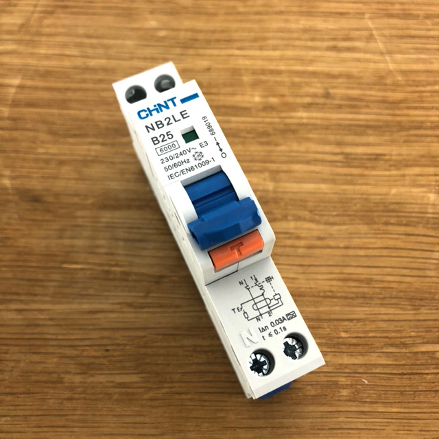 Aardlekautomaat B 25A 30mA 1P+N