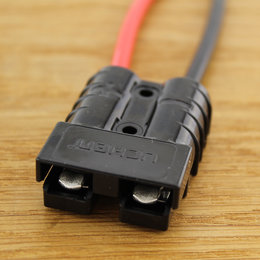 Anderson SB50 / SBS50 connector met kabel zwart