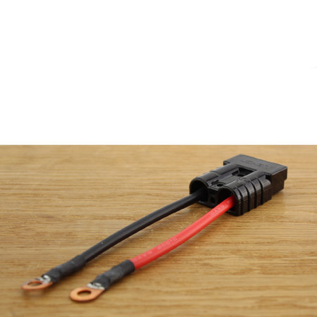 Anderson SB50 / SBS50 connector met kabel zwart