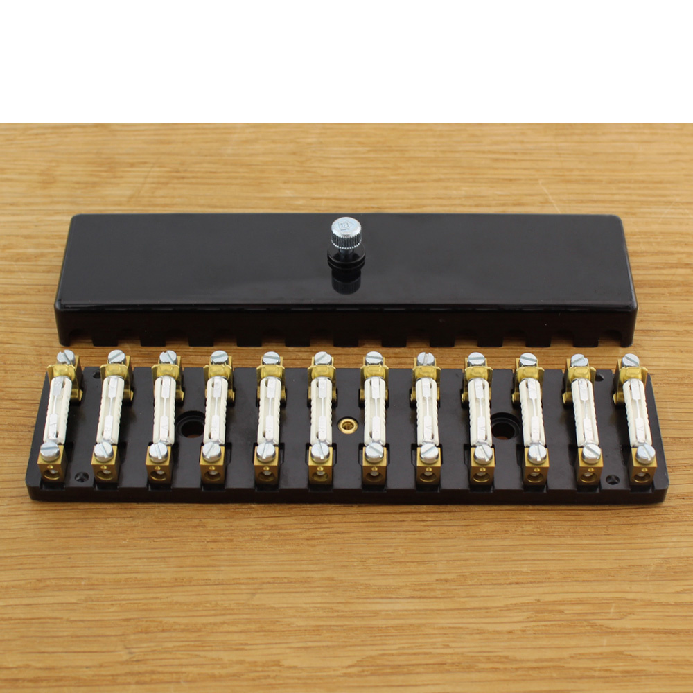 Zekeringhouder Merit 12-polig