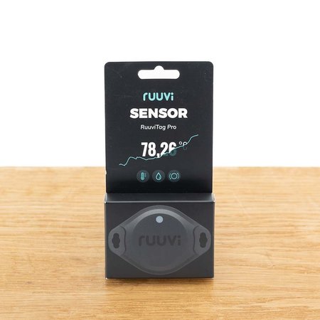 ruuvi RuuviTag Pro IP68 - Temperatuursensor en Bewegingssensor