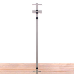 Paal voor montage van EVHub en LS24 laadstations - Wit